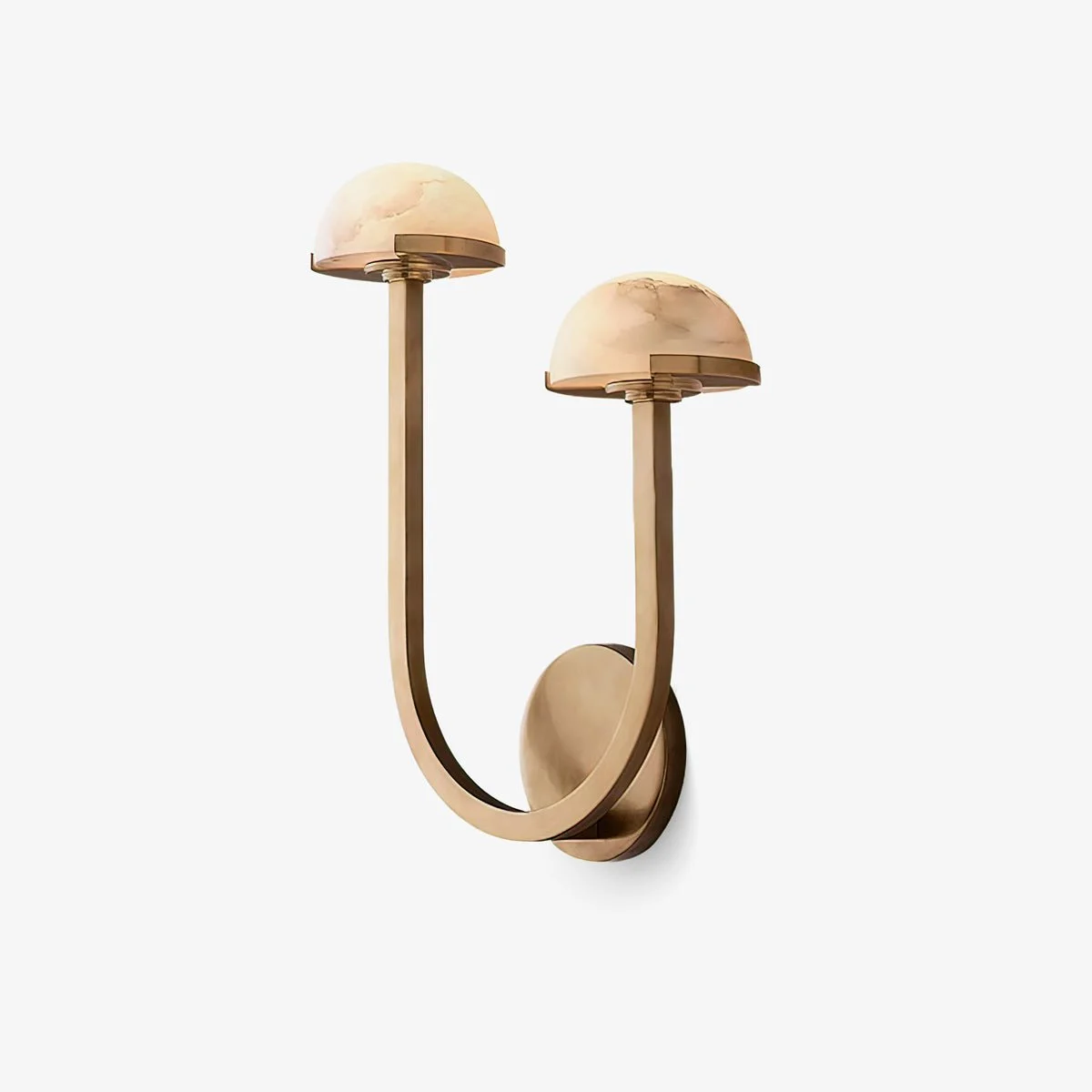 Vitalira Aplique de pared Oro Alabastro Contemporáneo
