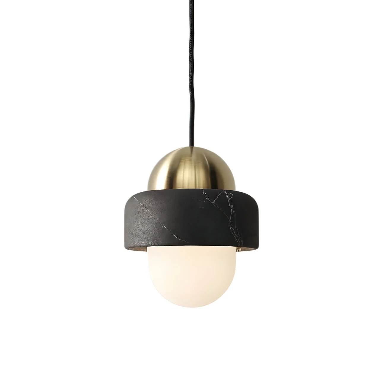 Elliren Lámpara Colgante Mármol Vidrio Moderno Minimalista