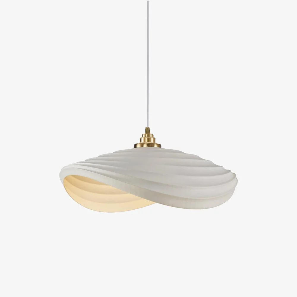 Lila Lámpara Colgante Blanco Resina Moderno