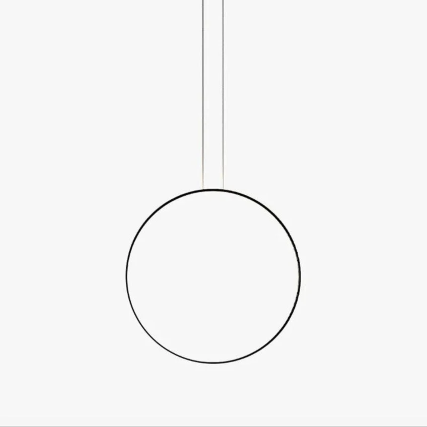 Ryker Lámpara Colgante Minimalista Metal Forma Círculo