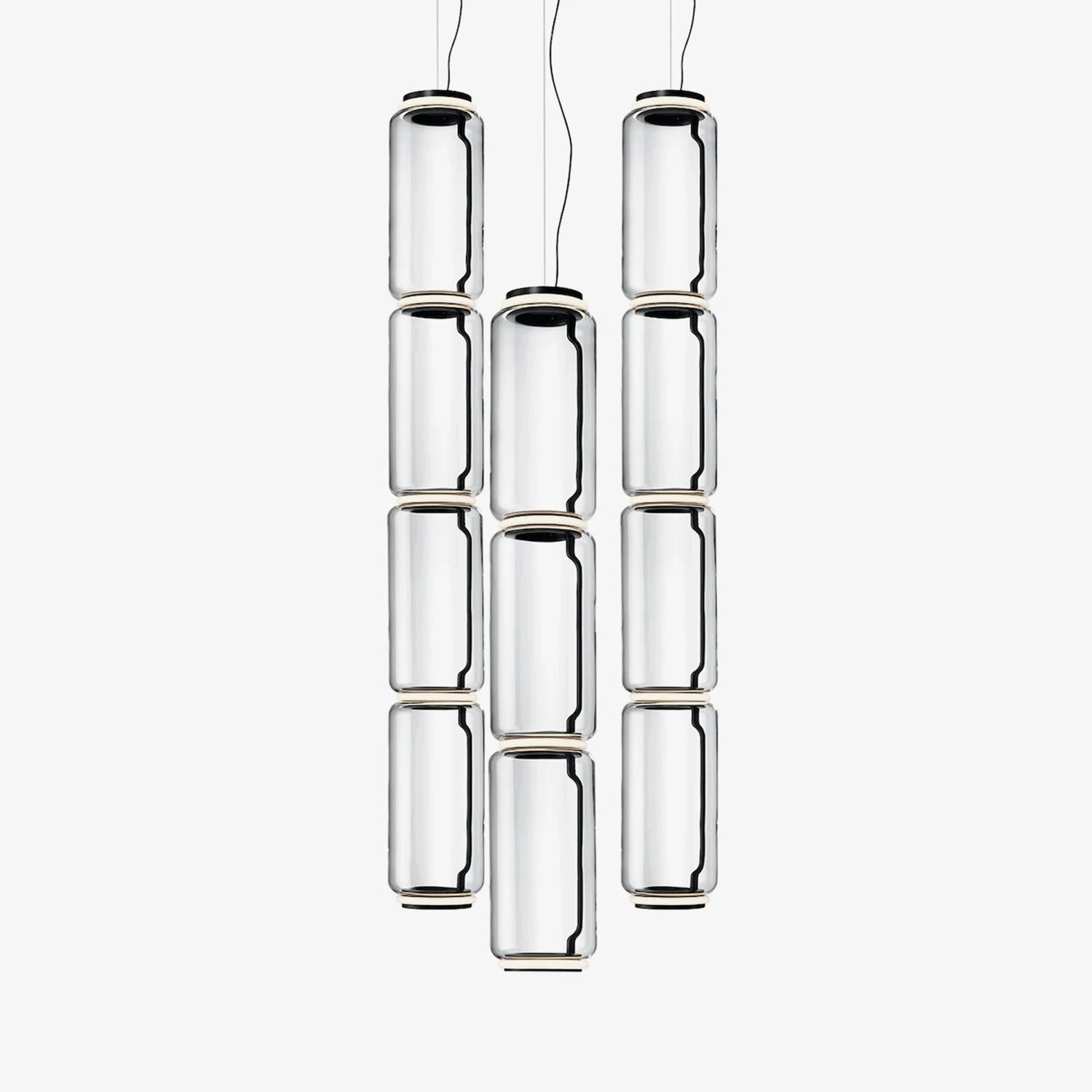 Solantis Lámpara Colgante de Vidrio Moderna Minimalista