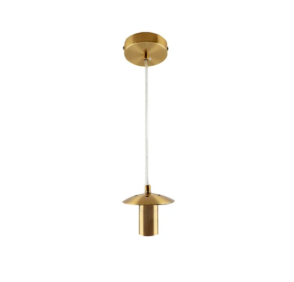 Lámpara colgante sin pantalla cobre de metal, Minne