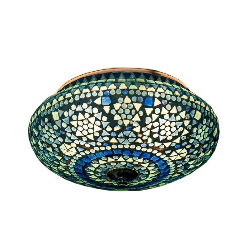 Plafón de techo azul oriental, Mimoun