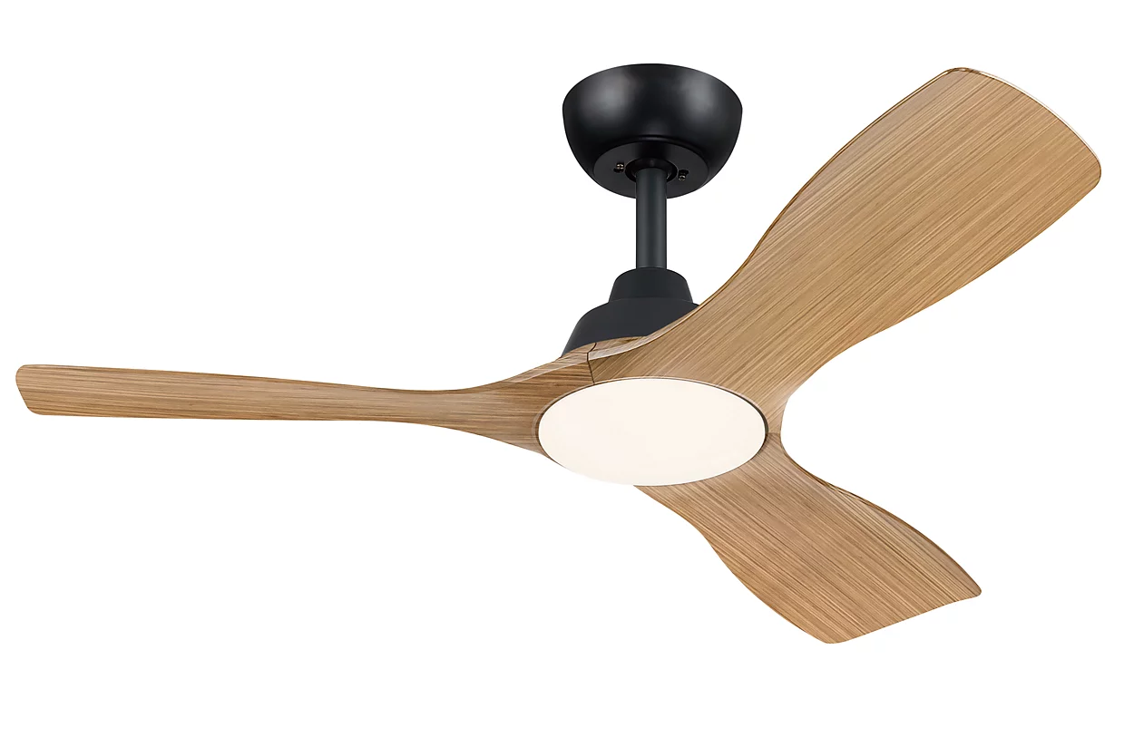 Ventilador de techo Olas Fan ceiling 42' 30W+24W Negro & Madera | Philips