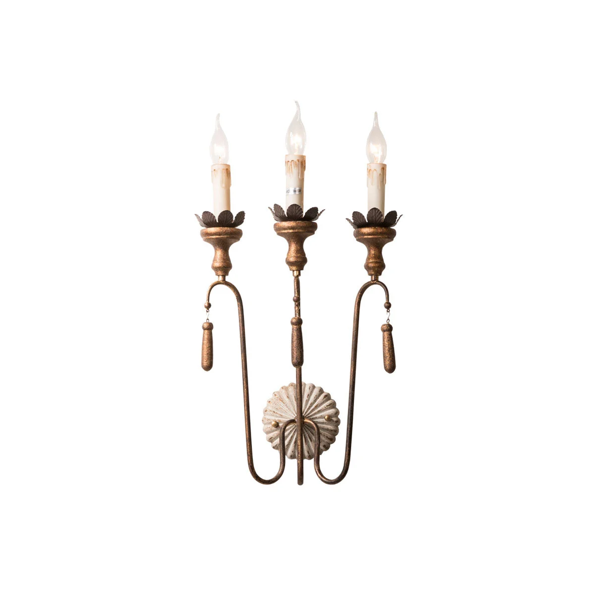 Avelaris Aplique de pared Madera Vintage Industrial