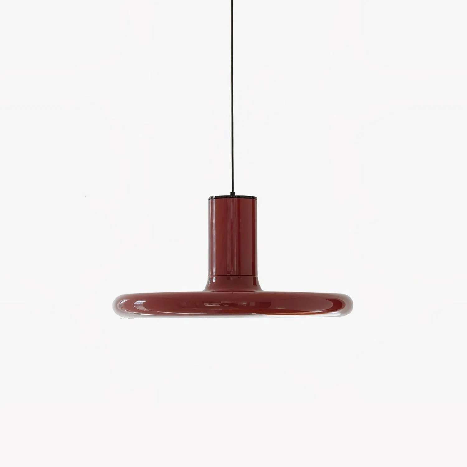 Solara Lámpara Colgante de Aluminio Cilindro con Disco Industrial