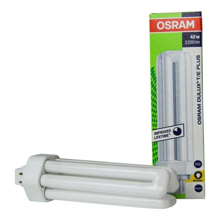 Osram Dulux T/E Plus 42W 827 | Luz muy Cálida - 4-Pines