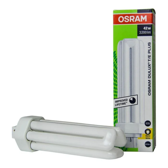 Osram Dulux T/E Plus 42W 830 | Luz Cálida - 4-Pines