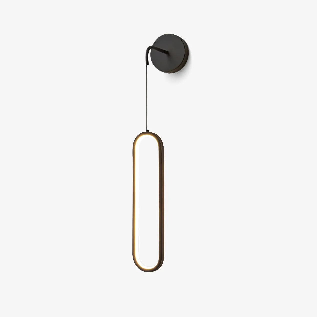 Thomas Wandleuchte Schwarz Minimalistisch Beleuchtung