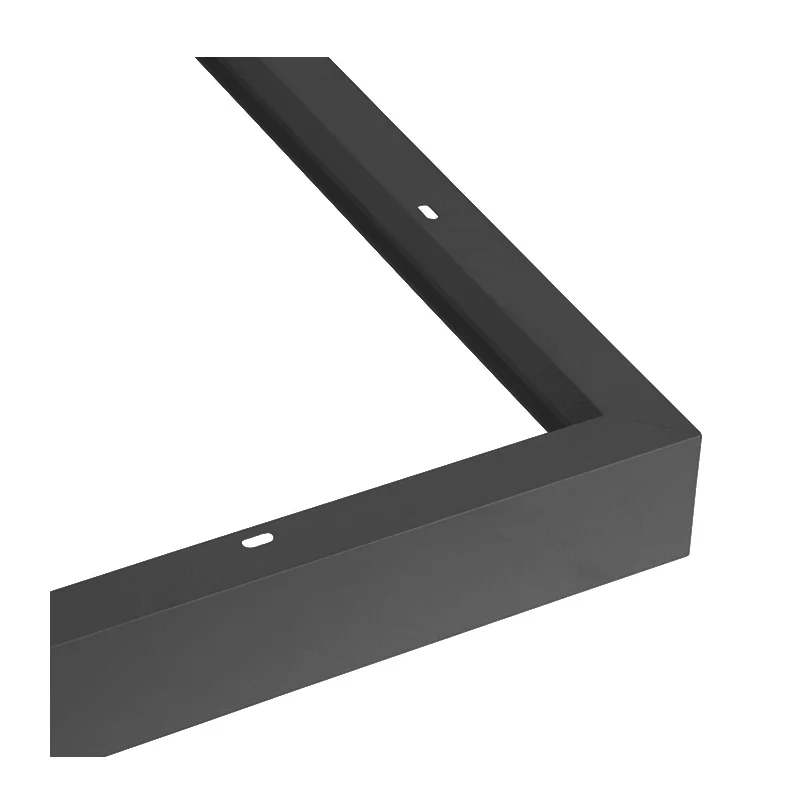 Marco click de superficie negro 30x120