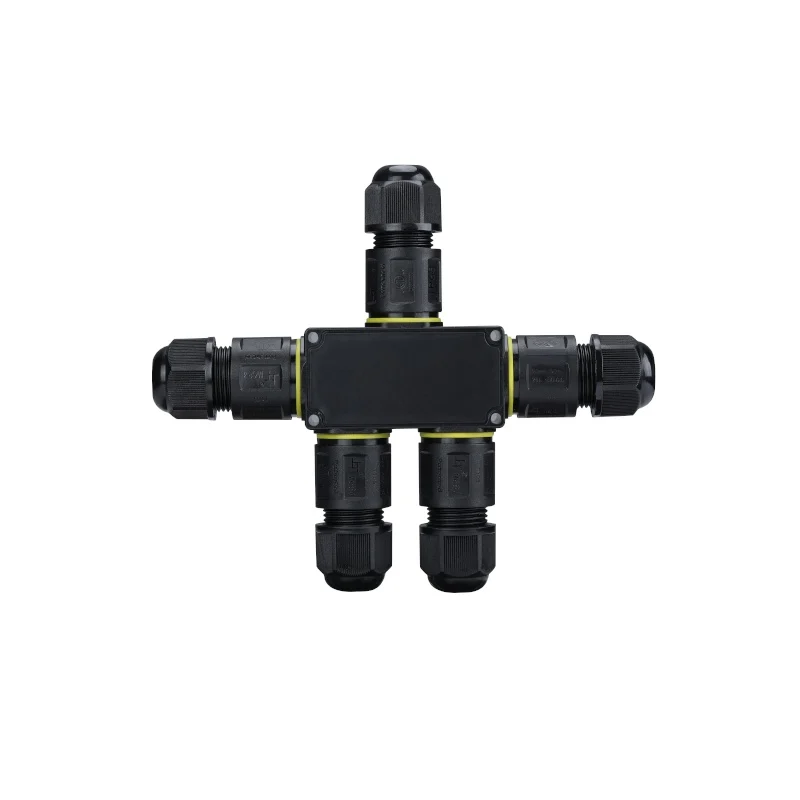 Conector de 3 pines y 5 vías, IP68