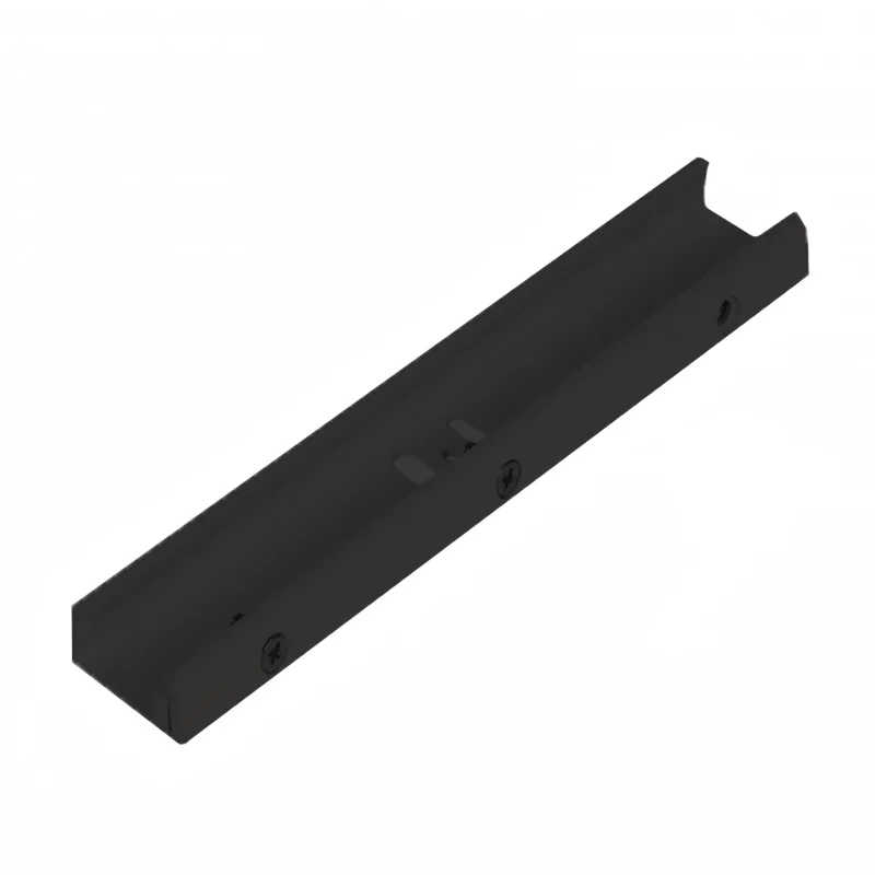 Sistema de suspensión para iluminación sobre riel trifásico, 18 cm, negro, Pro