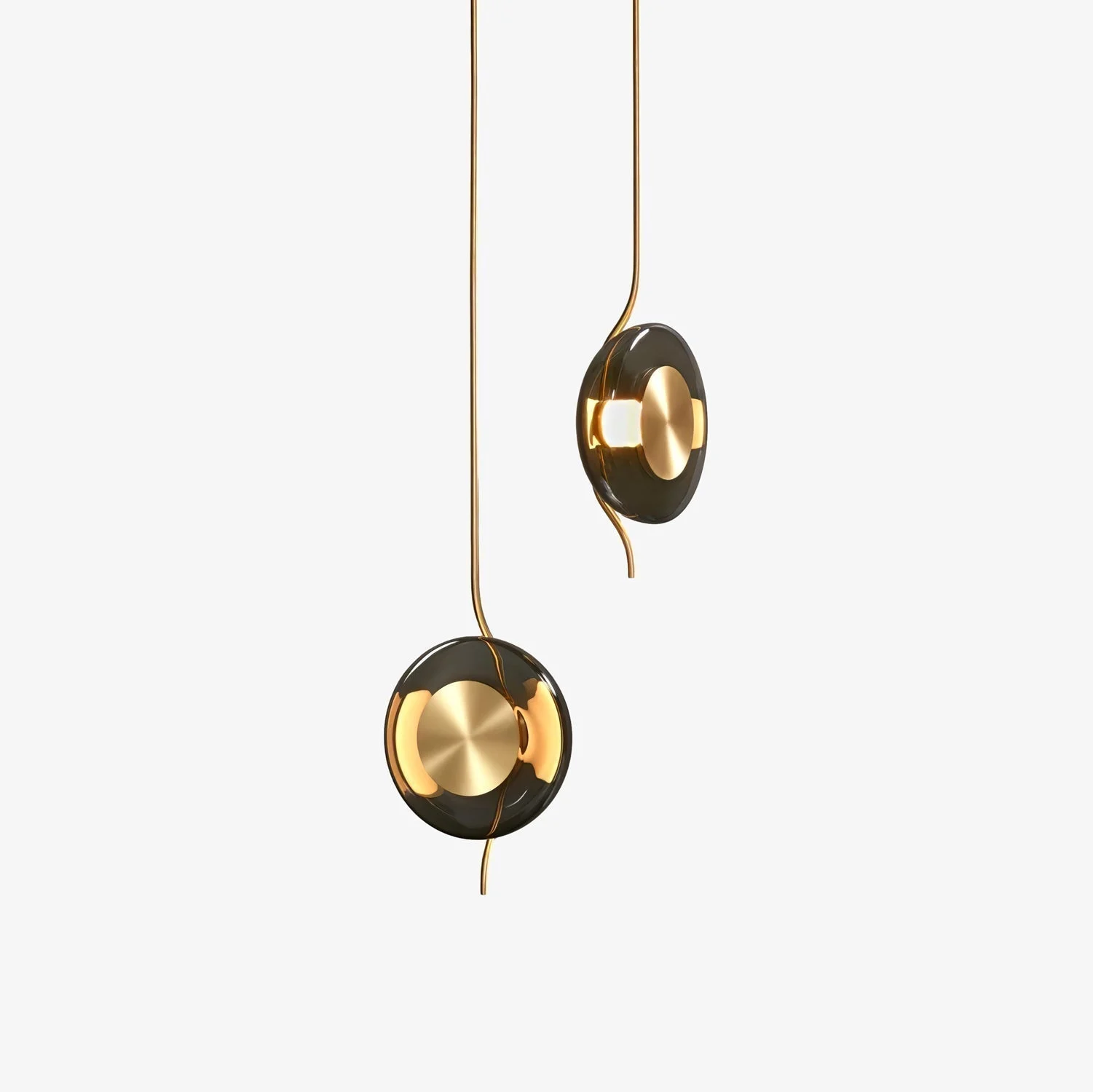 Umirus Lámpara Colgante Cristal Moderna Minimalista