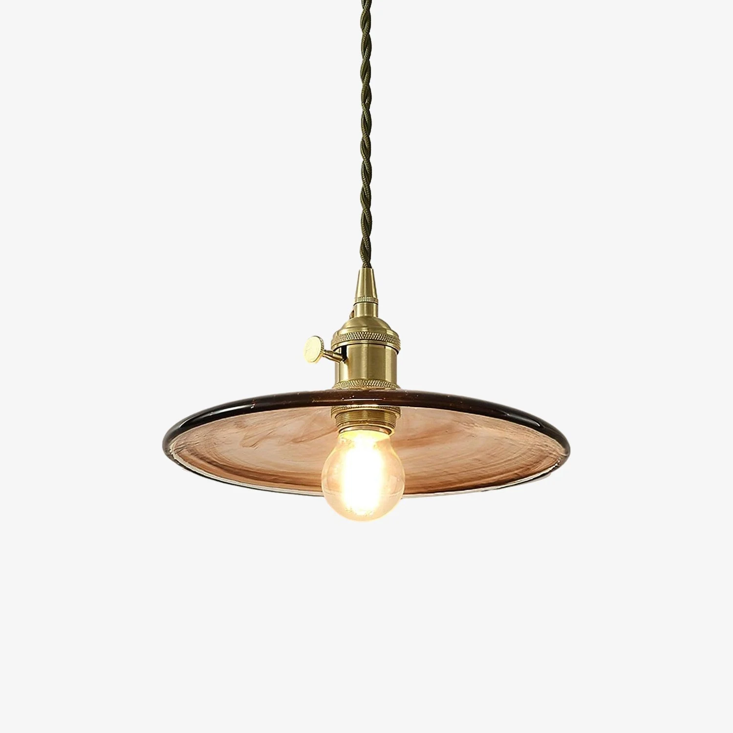 Sage Lámpara Colgante Elegante Vintage de Cristal