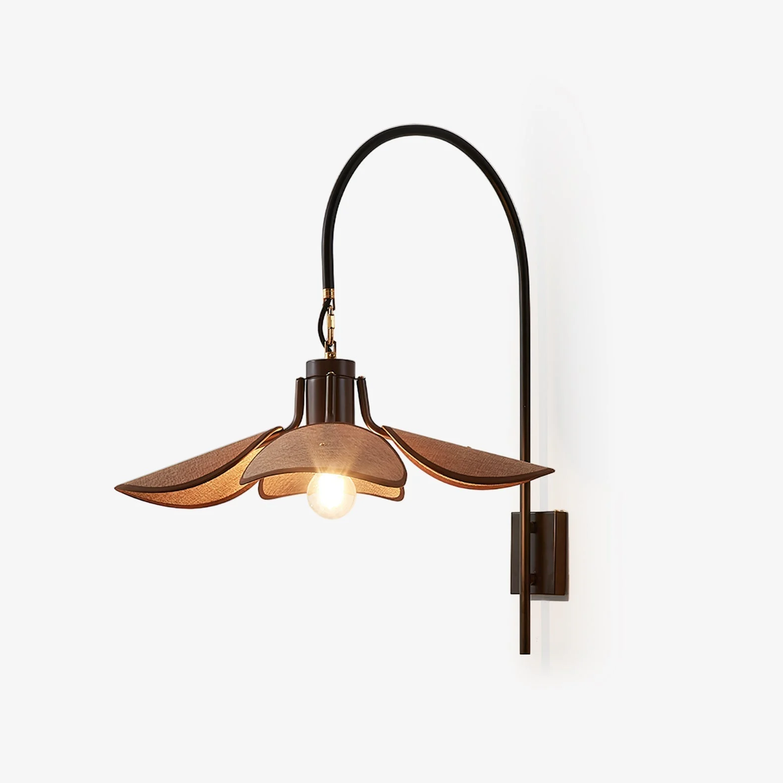Visilis Aplique de pared Premium Nórdico Arte Flor