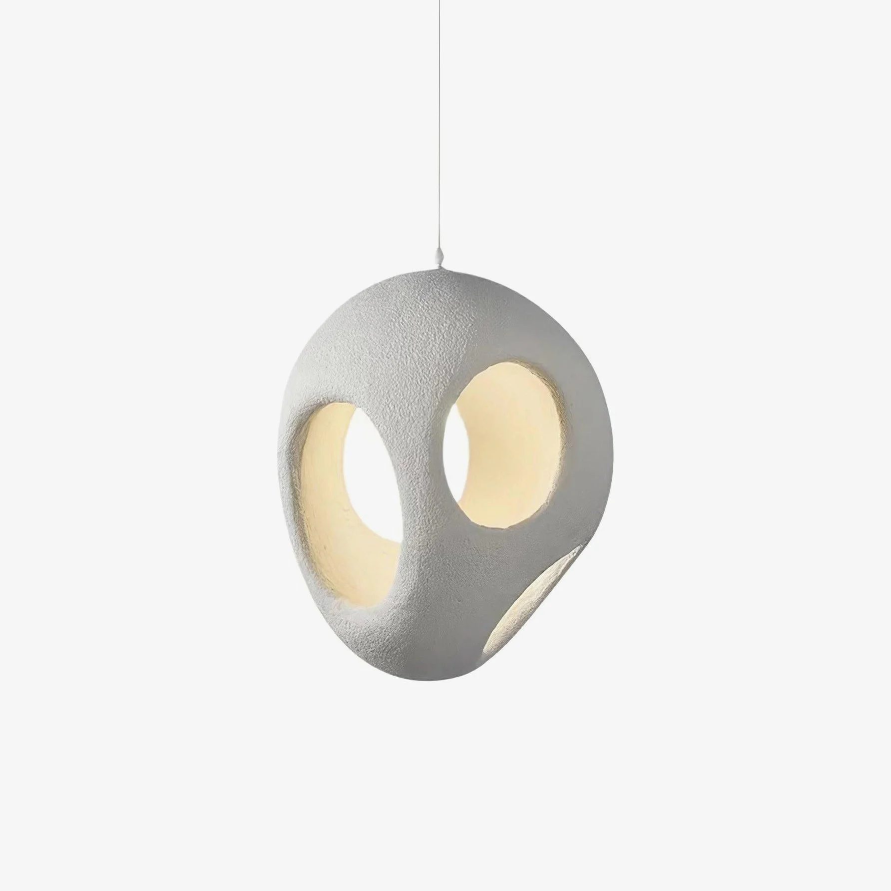 Avlaeara Wabi-Sabi Resina Colgante Luz