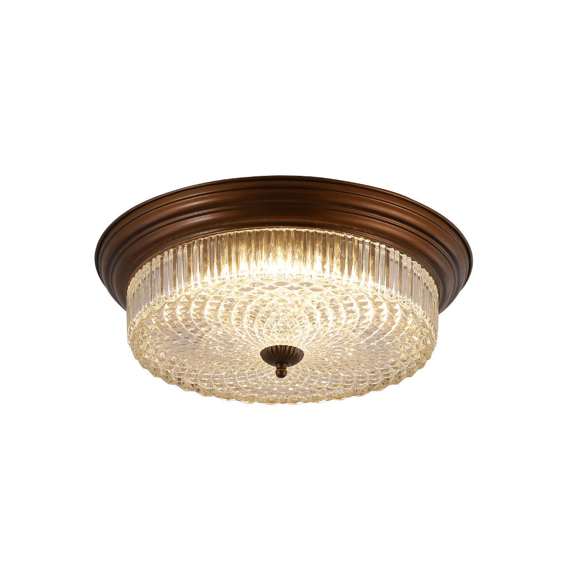 Ulcarir Retro Cristal Lámparas de techo