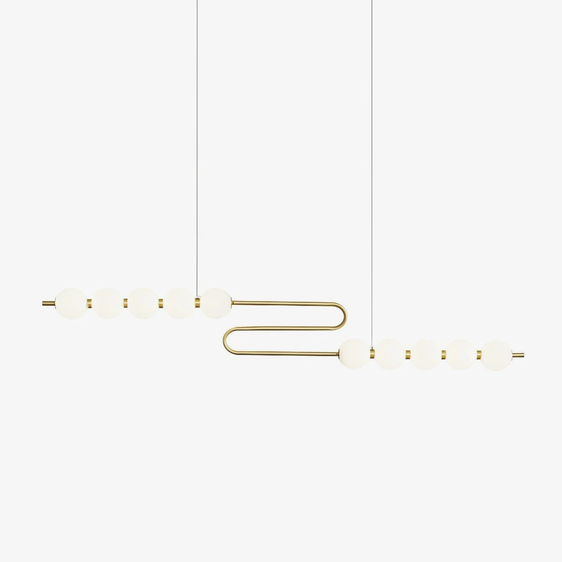 Linea Lámpara Colgante Contemporánea de Latón