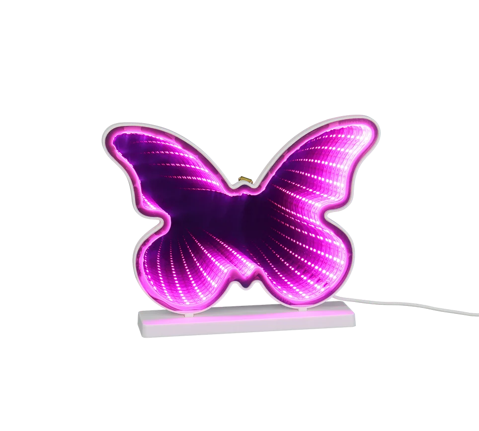 Aplique de pared Trio Papillon LED blanco R
