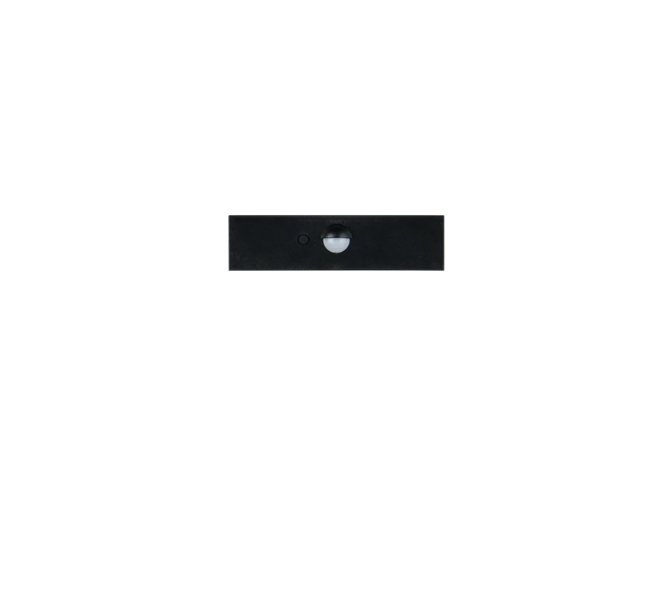 Aplique de exterior Trio Elvas LED negro mate 4000K IP65 R
