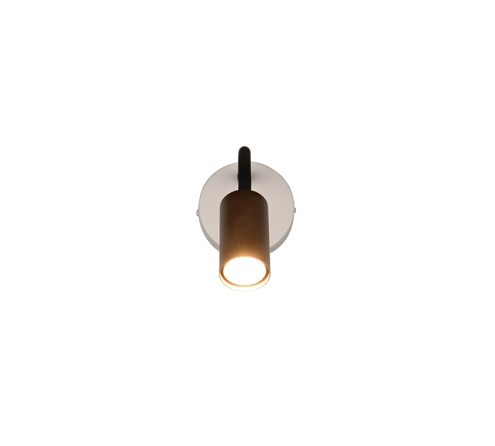 Aplique de pared Trio Taryn LED marrón café 2700K R26851765