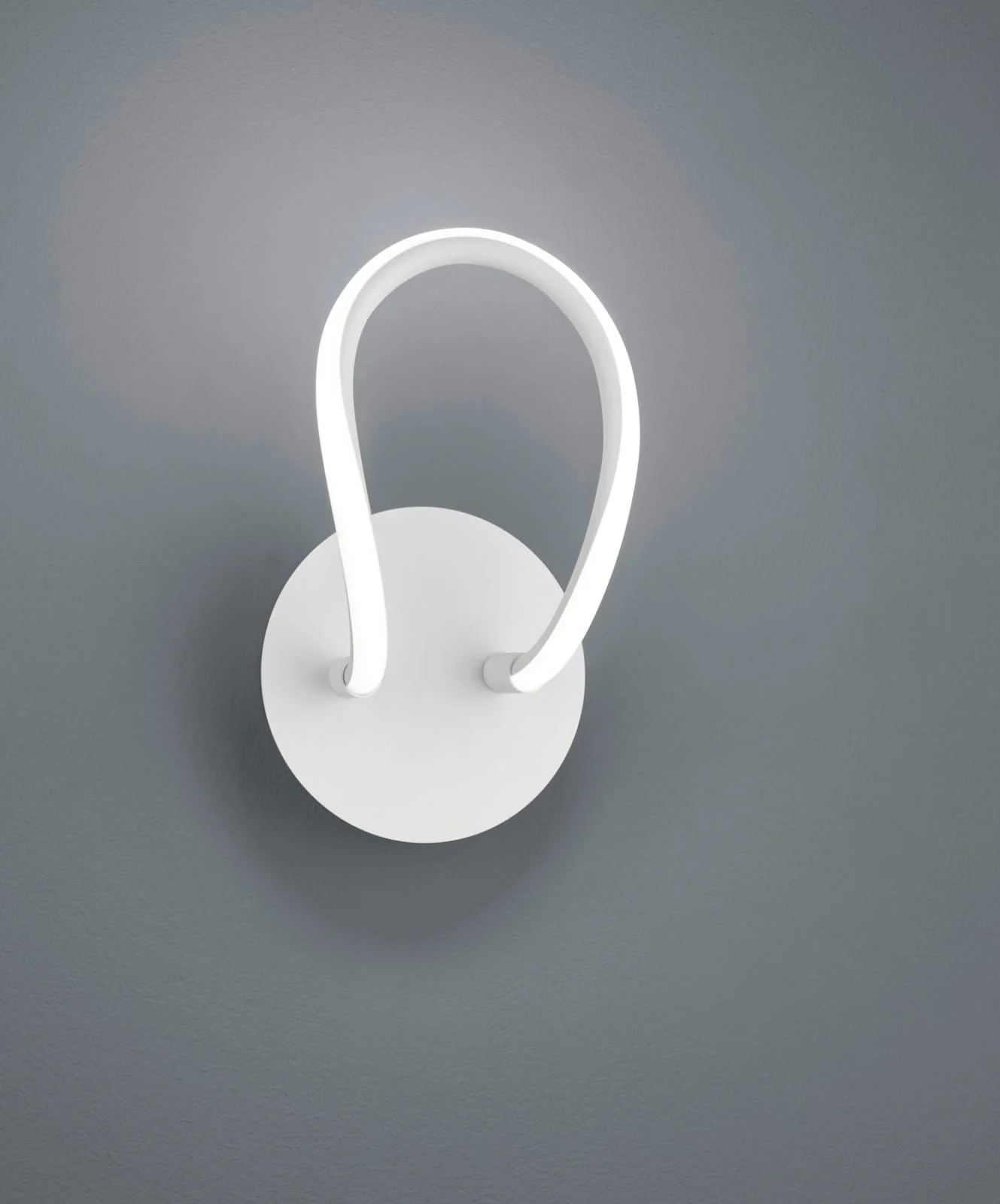 Aplique de pared Trio Bologna LED blanco mate 4000K regulable R27051131
