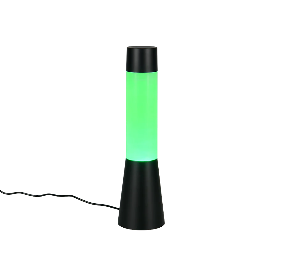 Lámpara de sobremesa Trio Cirrus LED negro mate 33cm R