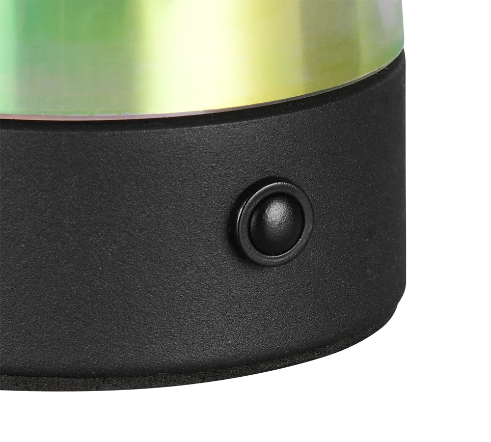 Lámpara de sobremesa Trio Dooley LED transparente iridescent táctil 3000K R54981153