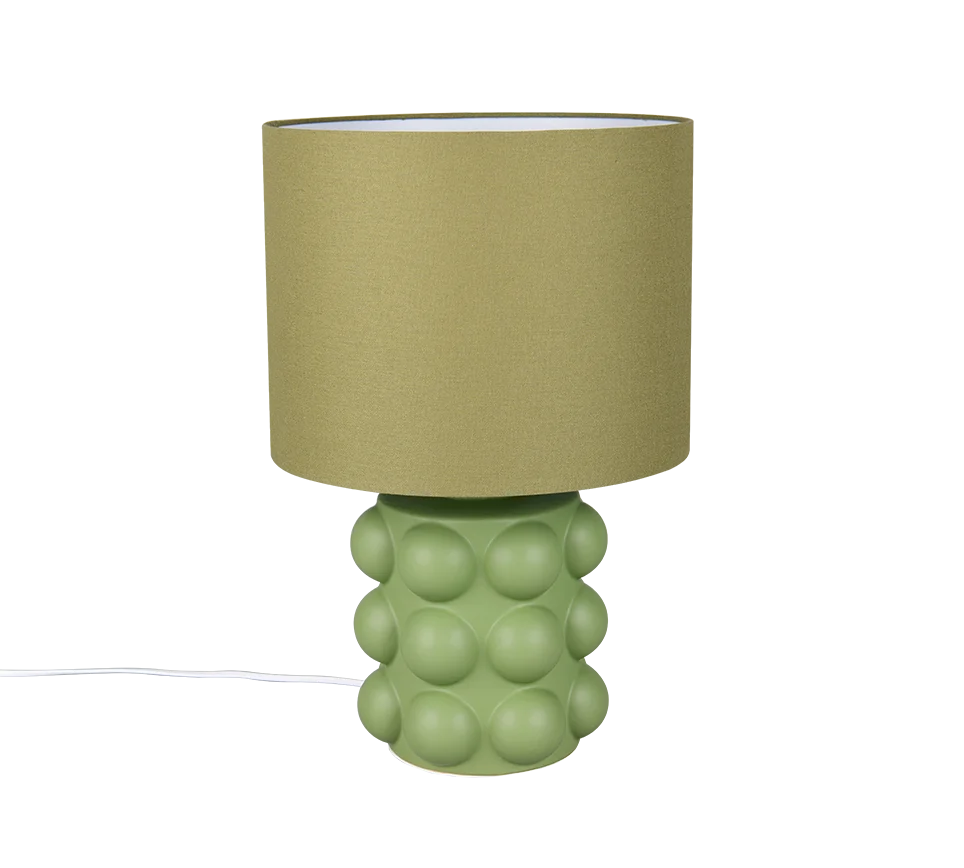 Lámpara de sobremesa Trio Kate LED green 2700K 47cm R