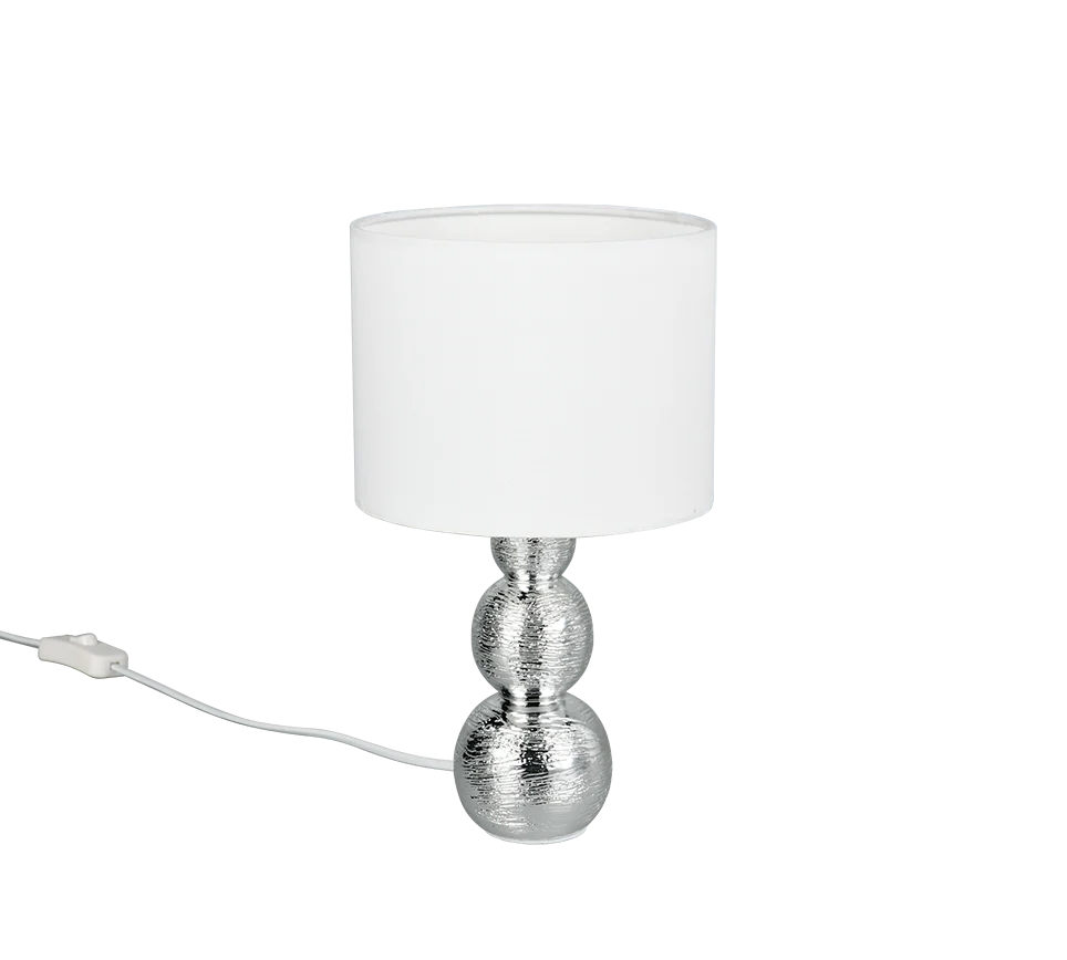 Lámpara de sobremesa Trio Lova LED platafarbig 2700K R