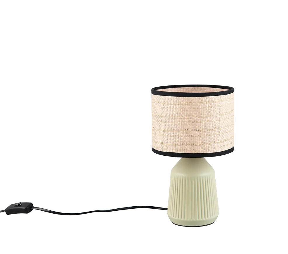 Lámpara de sobremesa Trio Formentera LED green 2700K R56801915