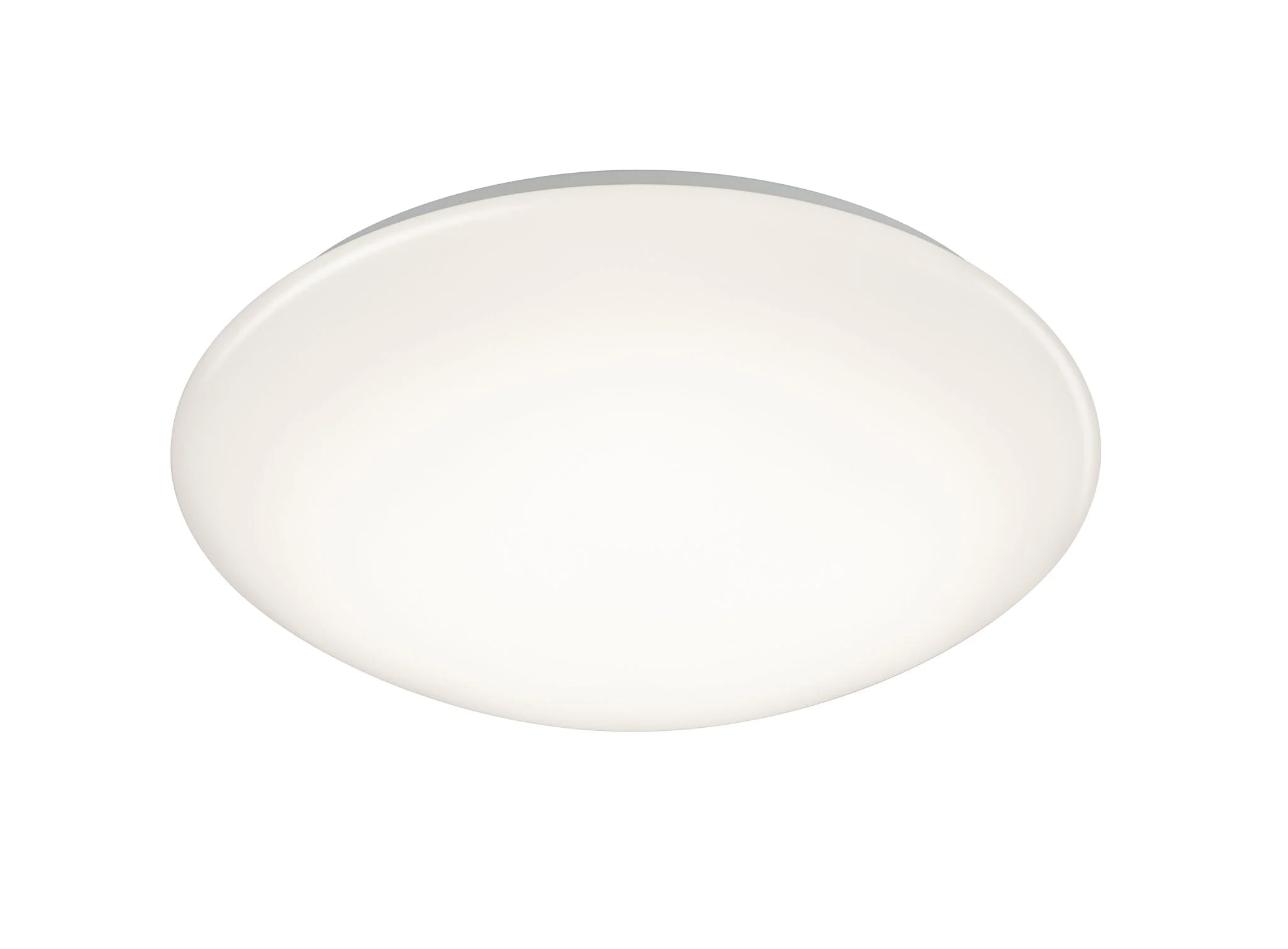 Plafón de techo Trio Pollux LED blanco 3000K con sensor IP44 Ø37cm R67839101