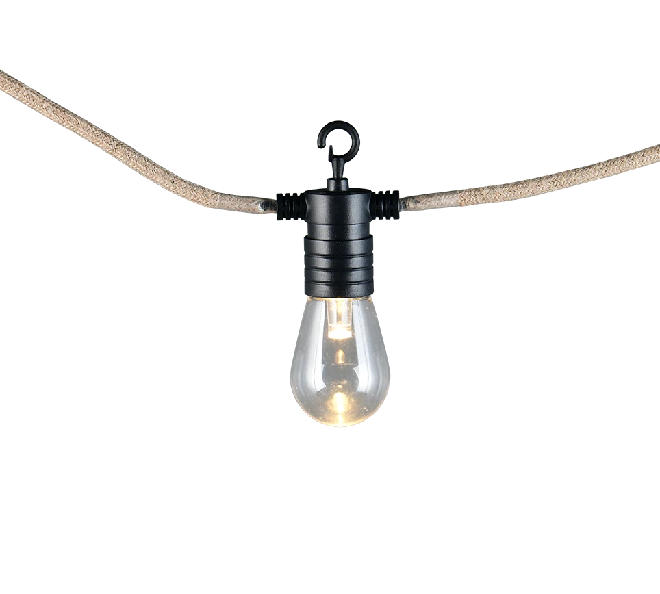 Plafón de techo exterior Trio Ember grande LED negro 2700K IP44 6m R