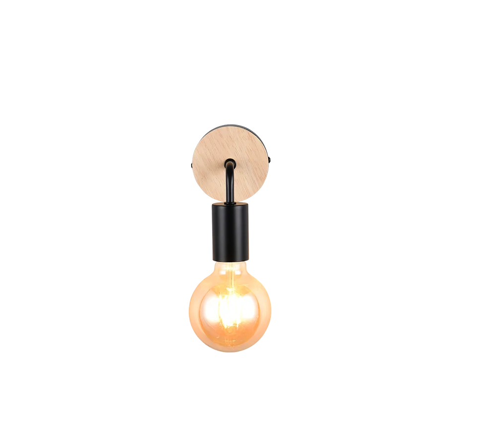 Foco Trio Merida LED negro mate 2700K 15,5cm R