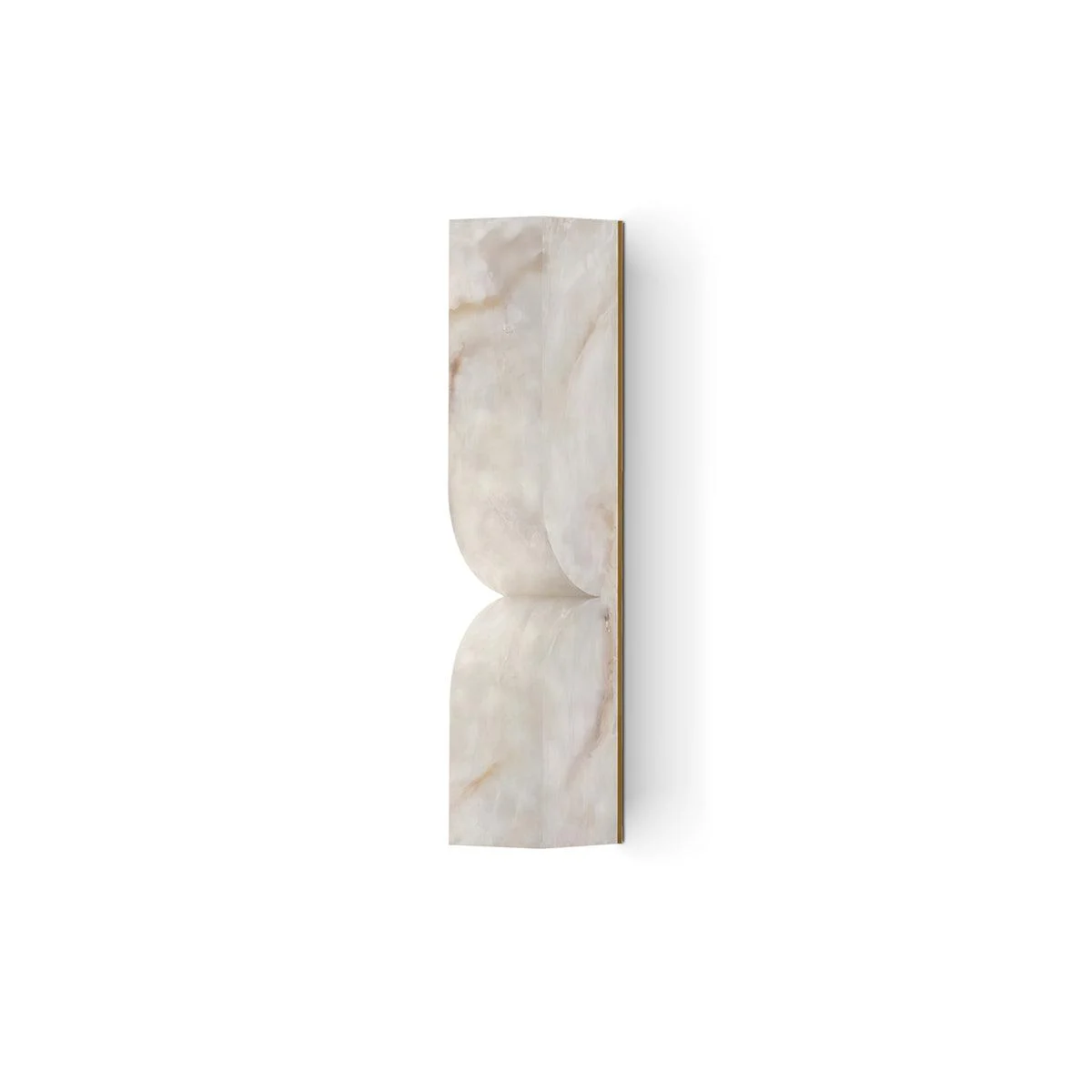 Lyvenisra Aplique de pared Alabastro Moderno Rectangular