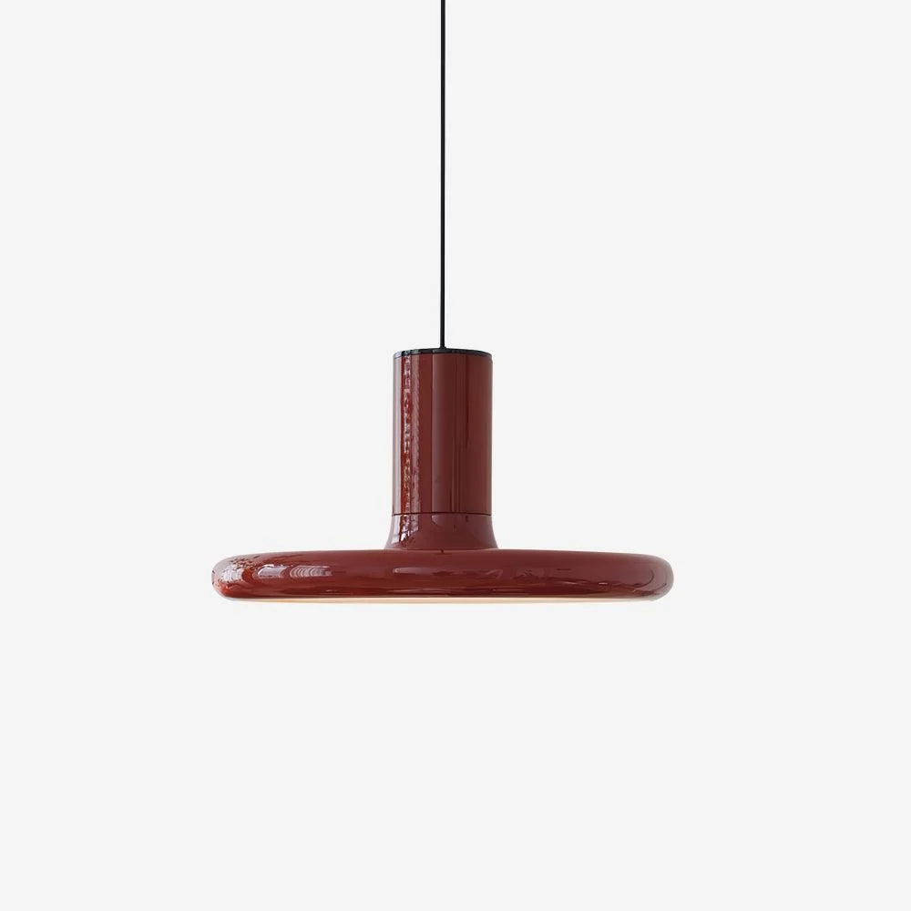 Lámpara Colgante Rojo Industrial Contemporáneo Dormitorio