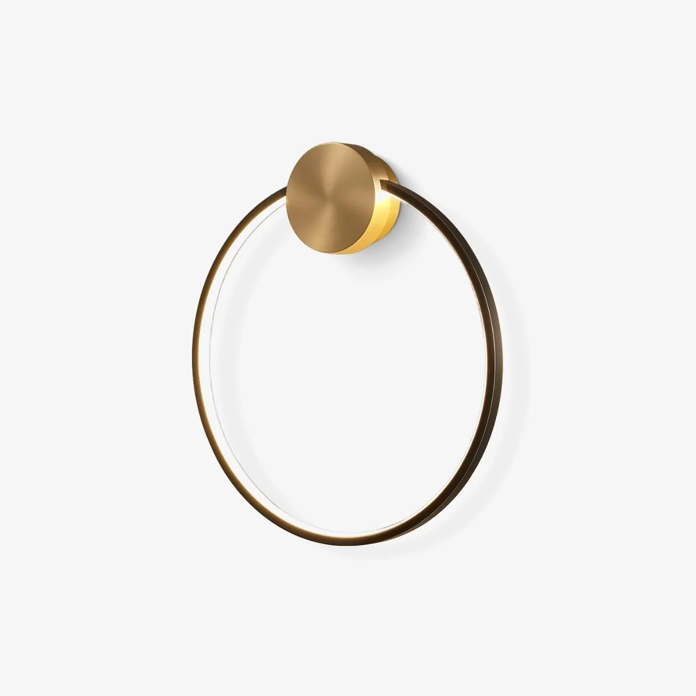 Maisie Aplique de pared Minimalista Anillo Forma LED
