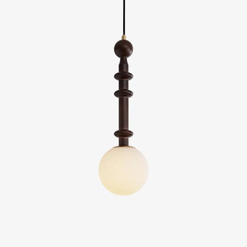 Vesera Lámpara Colgante Minimalista Madera