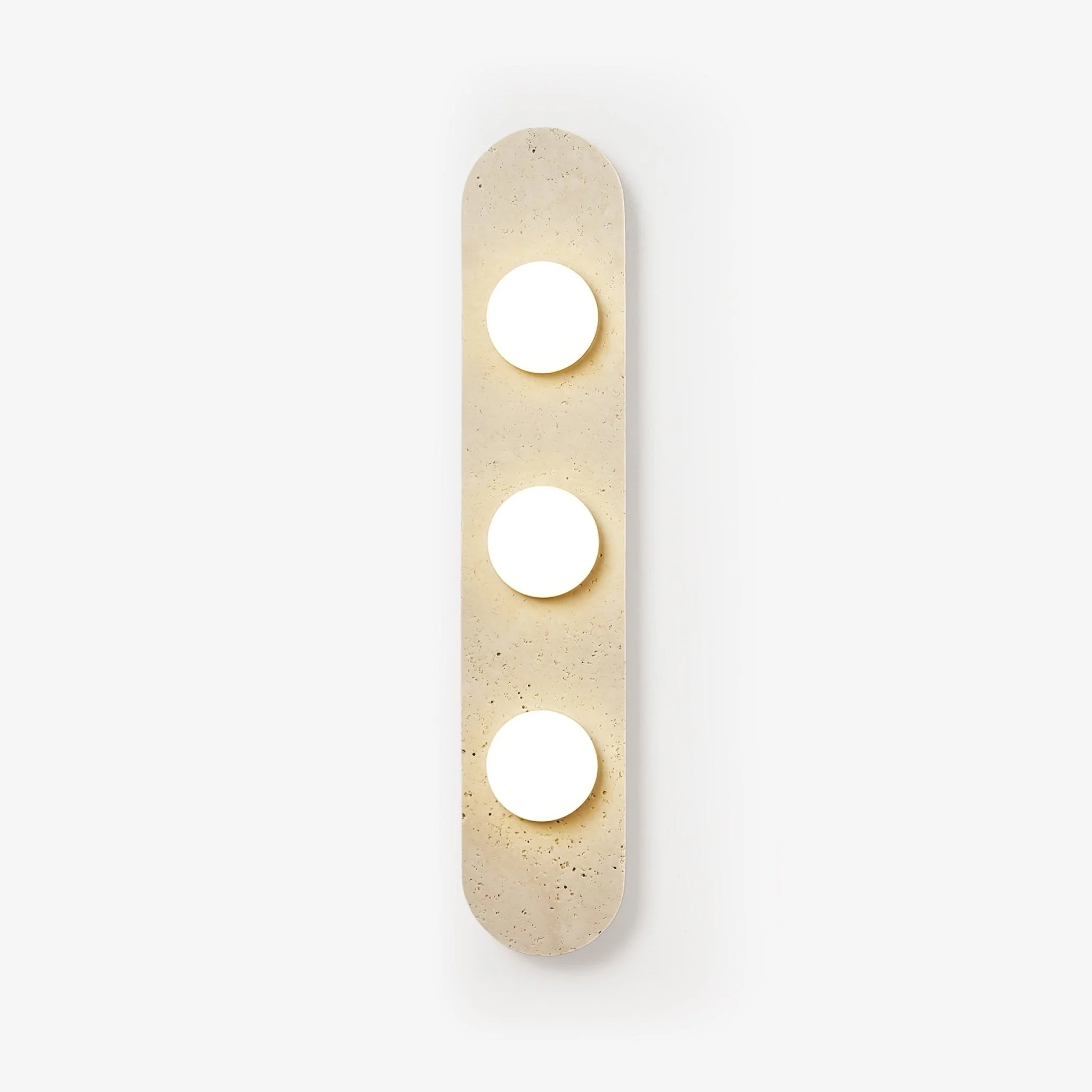 Zasoliel Aplique de pared Travertino Minimalista