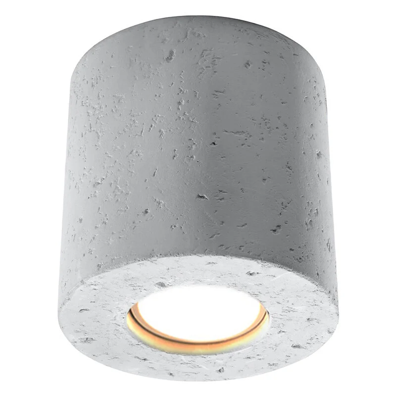 Aplique de techo de cemento gris, Amely
