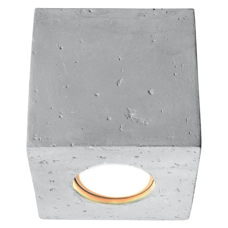 Aplique de techo de cemento gris, Andro