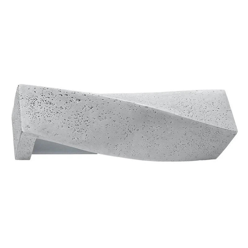 Aplique de cemento gris, Annick