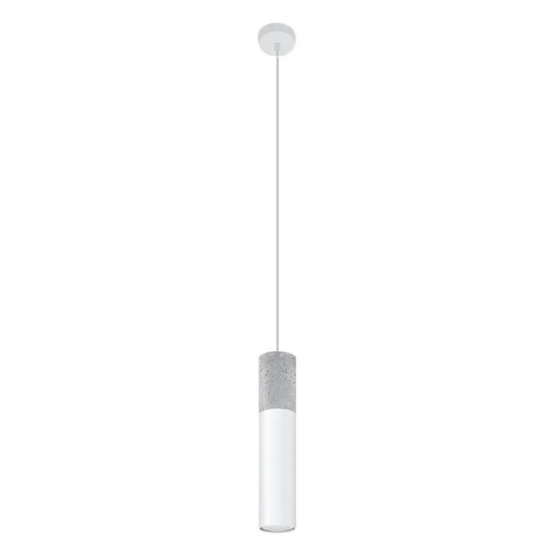 Lámpara colgante de cemento gris, Fardou