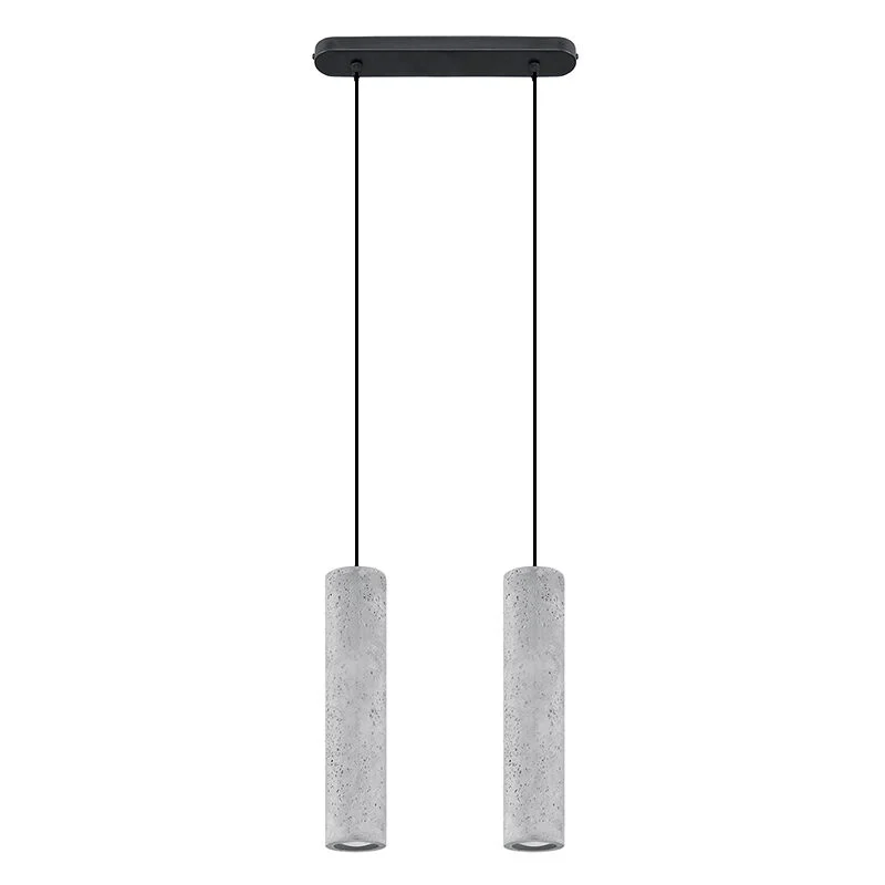 Lámpara colgante de cemento gris, Feyza