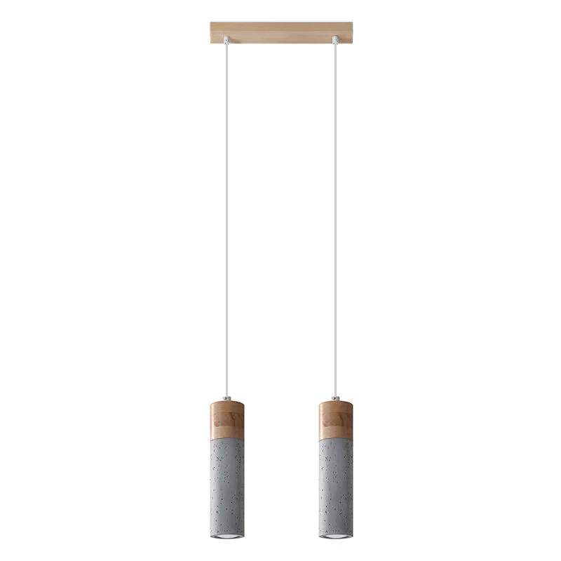 Lámpara colgante de cemento marrón, Ferron