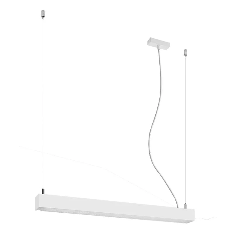 Lámpara colgante de aluminio blanca, Mascha, 22W, 3000K LED