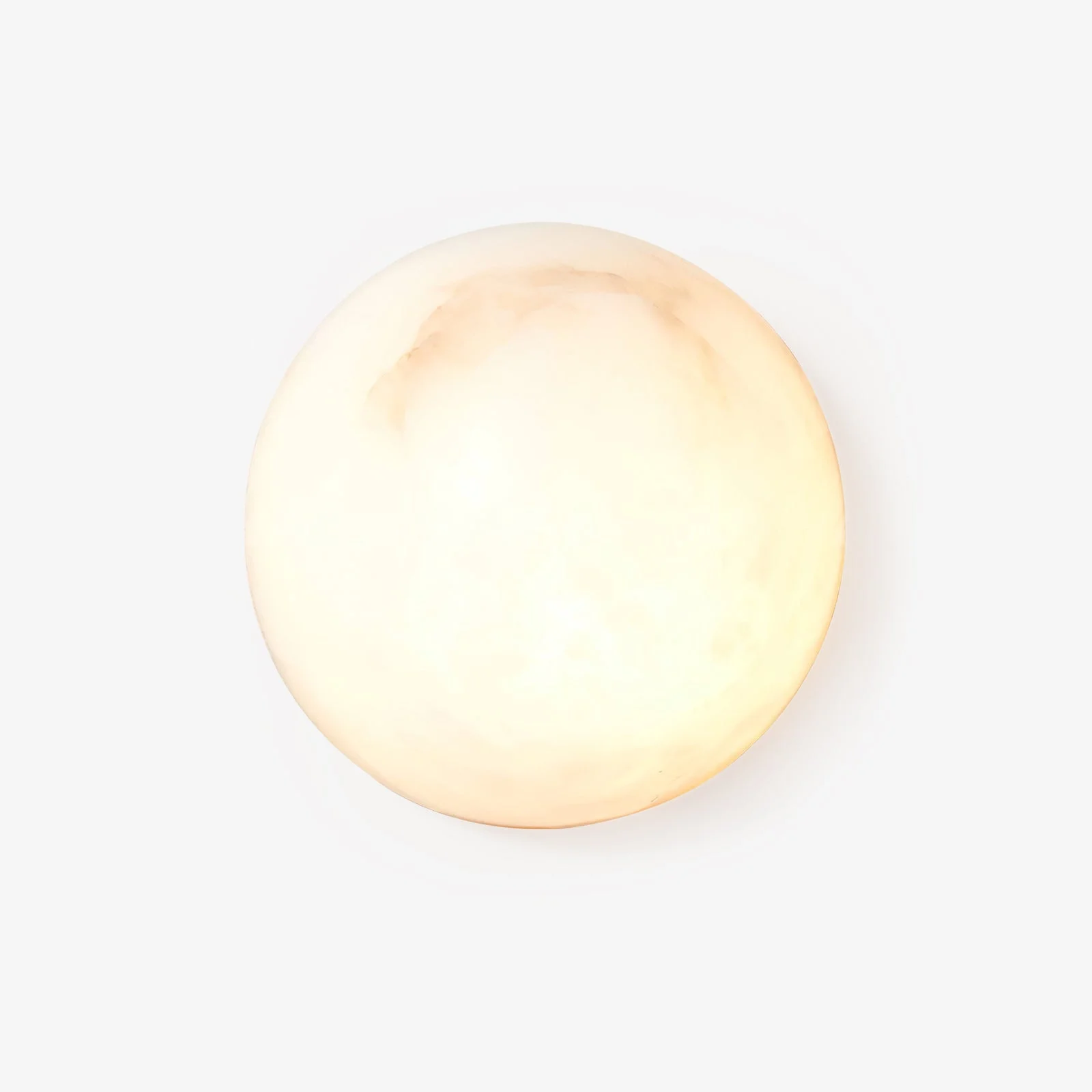 Visoliel Lámpara De Techo Blanco Alabastro Minimalista