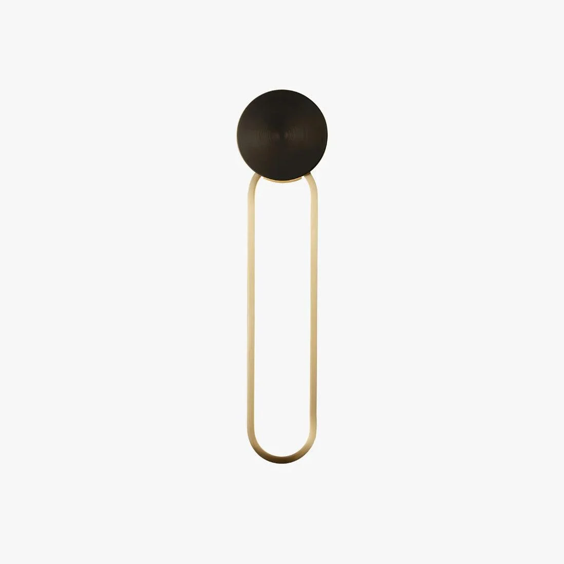 Ervenir Wandleuchte Schwarz Geschlungenes Design Minimalistisch