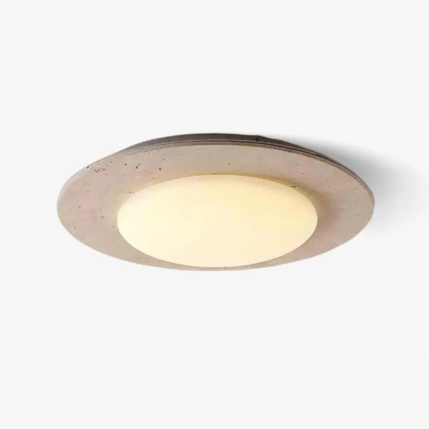 Arsoror Luz de Techo Minimalista de Travertino