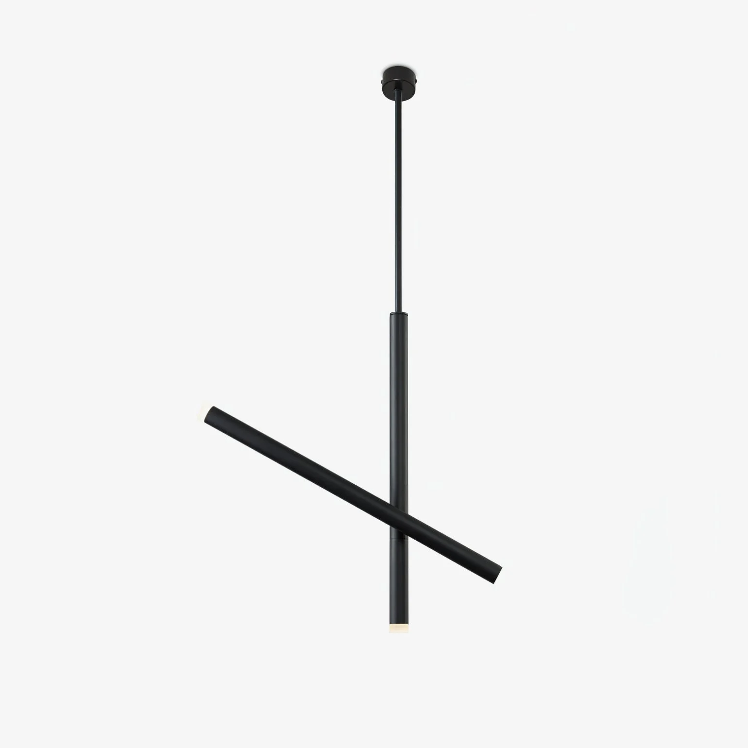 Imogen Lámpara Colgante Negro Lineal Moderno